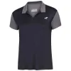 Polo Babolat Play Negro Mujer