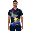Bidi Badu Kaleido Dark Blue Mix Polo Shirt
