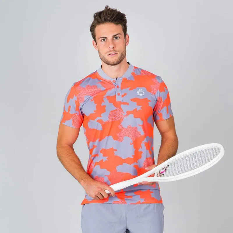 Polo Bidi Badu Kofi Graue Flamme