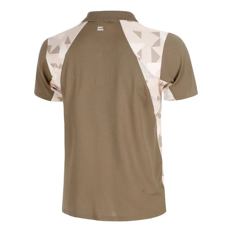 Bidi Badu Paris Polo Shirt Beige Brown