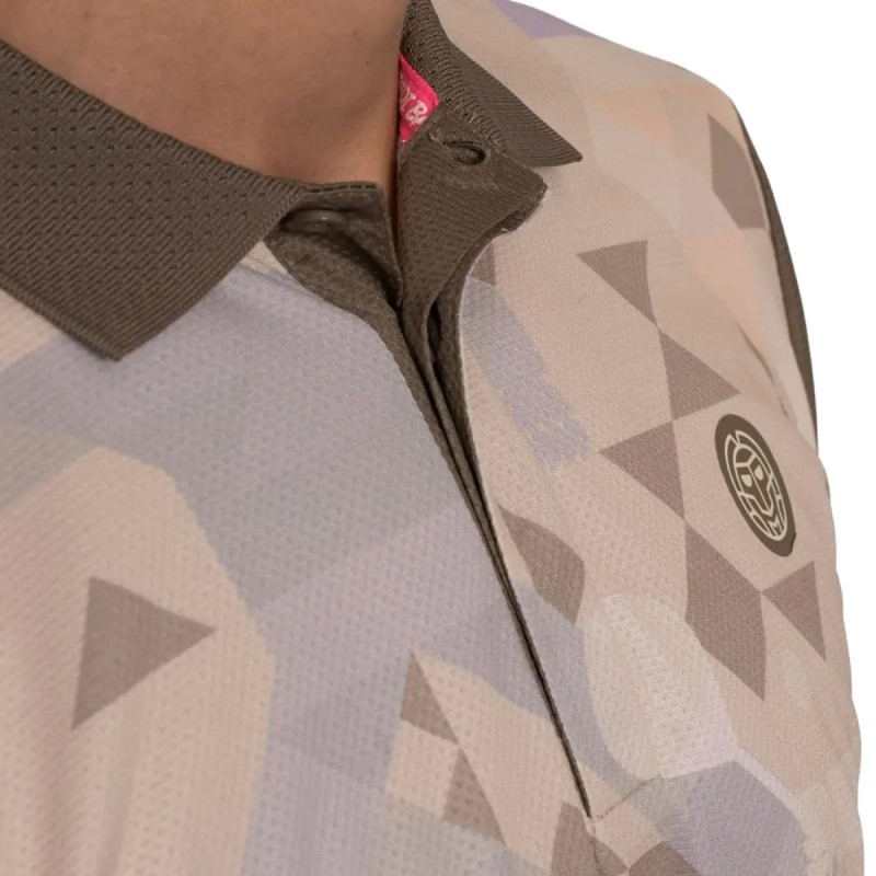 Bidi Badu Paris Polo Shirt Beige Brown