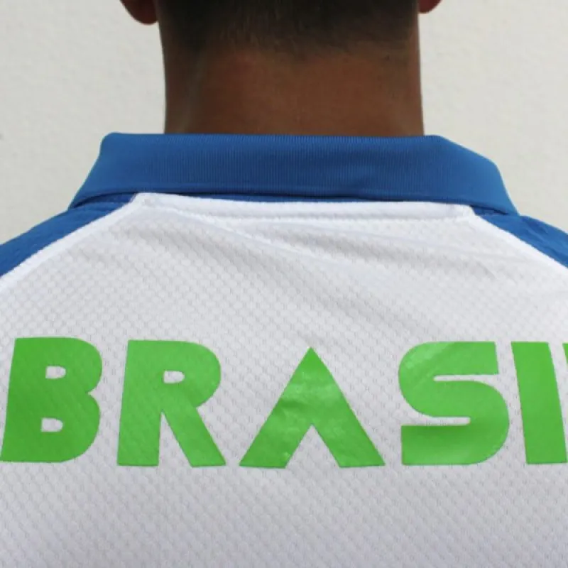Polo Brazil Fabio White Blue