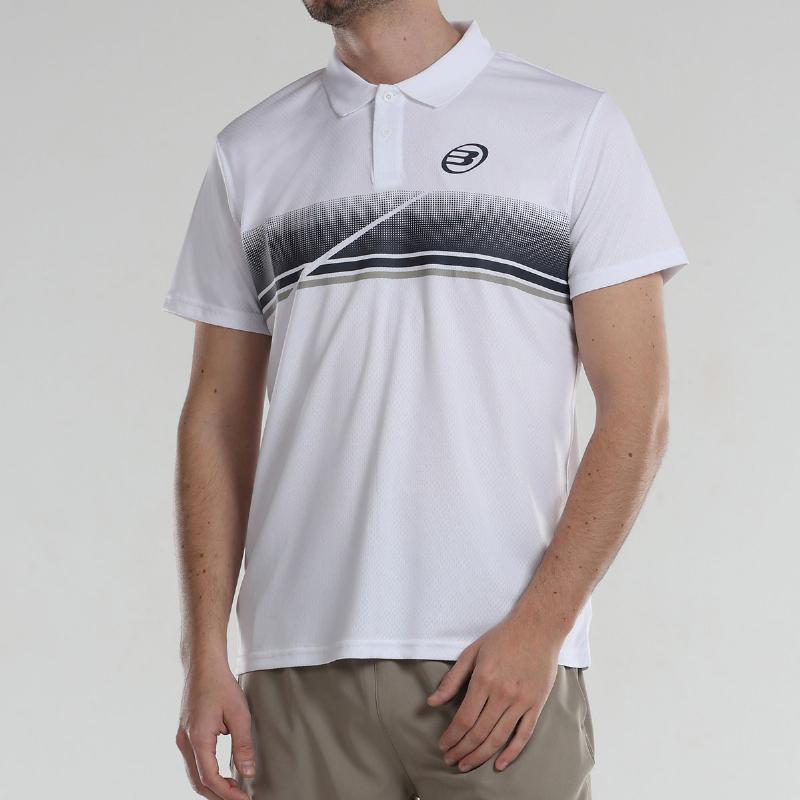 Polo Bullpadel Agape Blanco - Barata Oferta Outlet