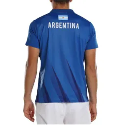 Polo APA Abuce Bullpadel Blu Reale