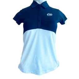 Polo Bullpadel Bisceglie Navy Blue White
