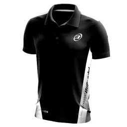 Bullpadel Bubon Black Polo Shirt
