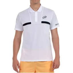 Bullpadel Calzadil White Polo Shirt