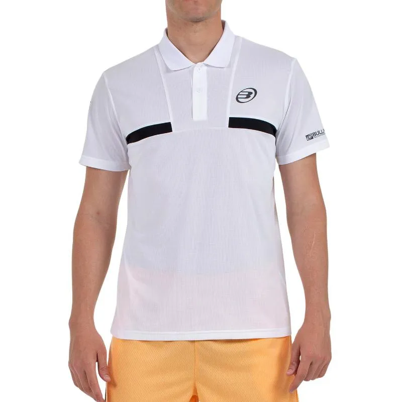 Bullpadel Calzadil White Polo Shirt