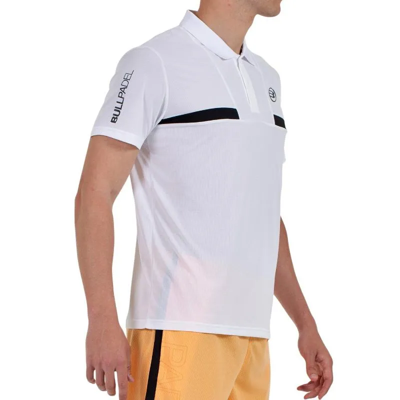 Bullpadel Calzadil White Polo Shirt