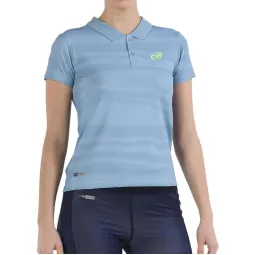 Bullpadel Jofor Steel Blue Polo