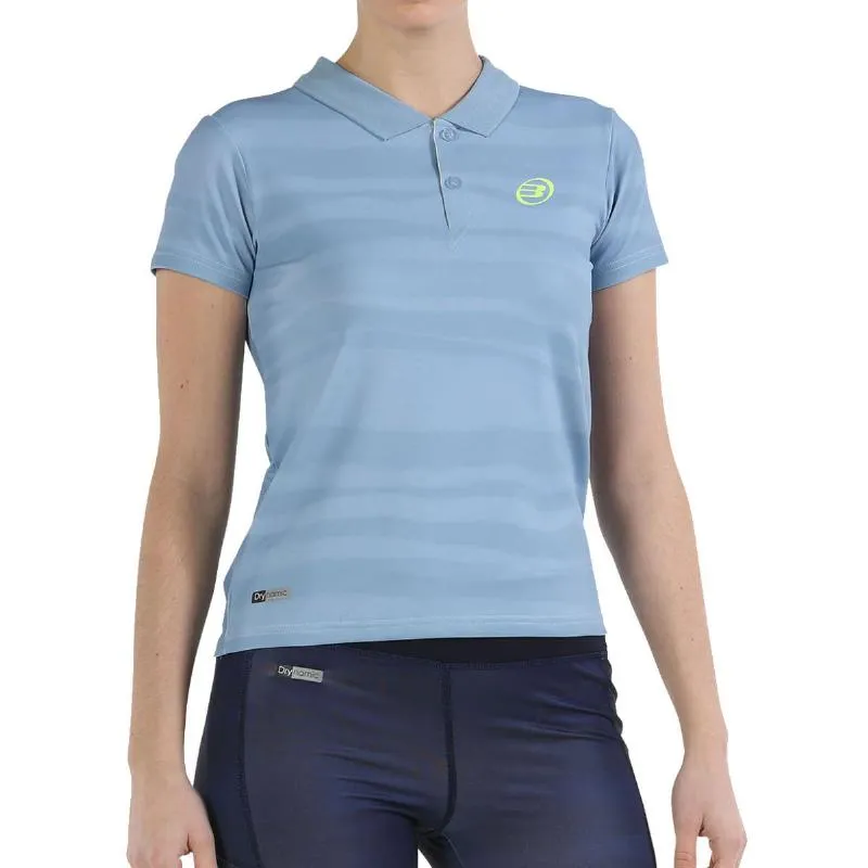 Bullpadel Jofor Stahlblaues Poloshirt