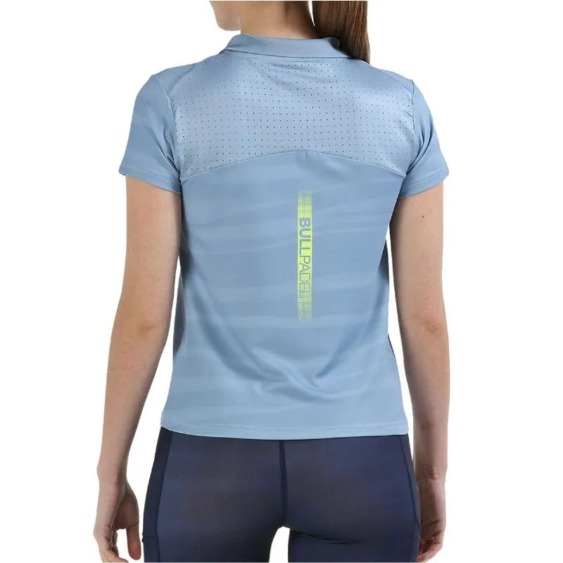 Bullpadel Jofor Stahlblaues Poloshirt