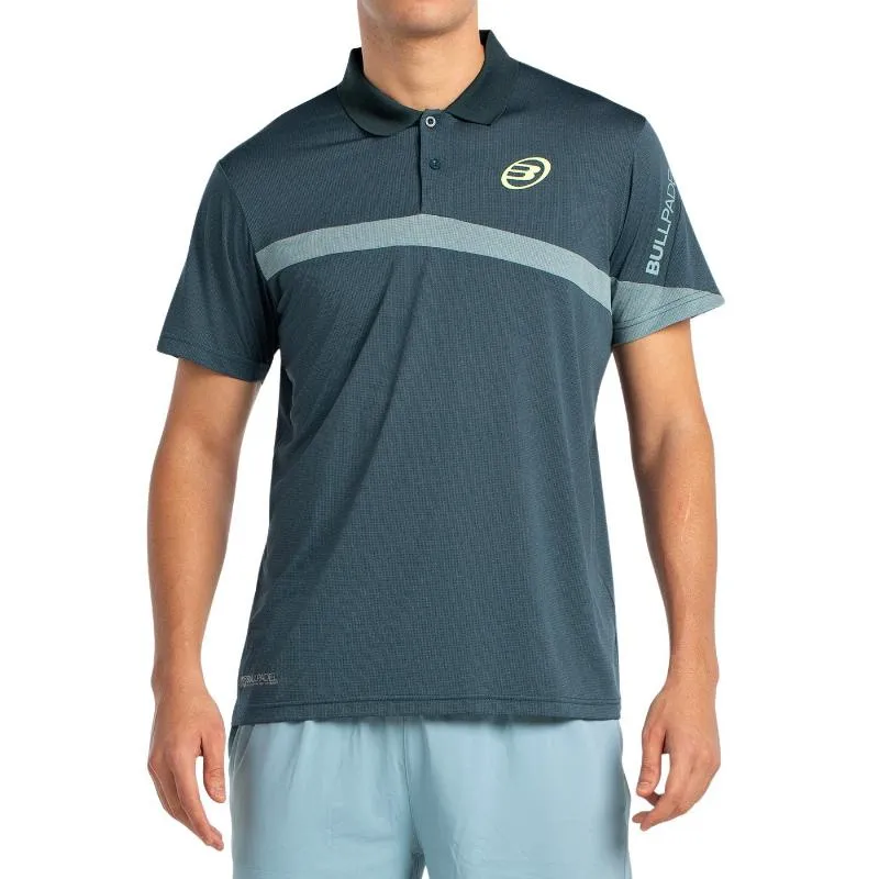 Bullpadel Polo Shirt Glow Dark Green Vigore