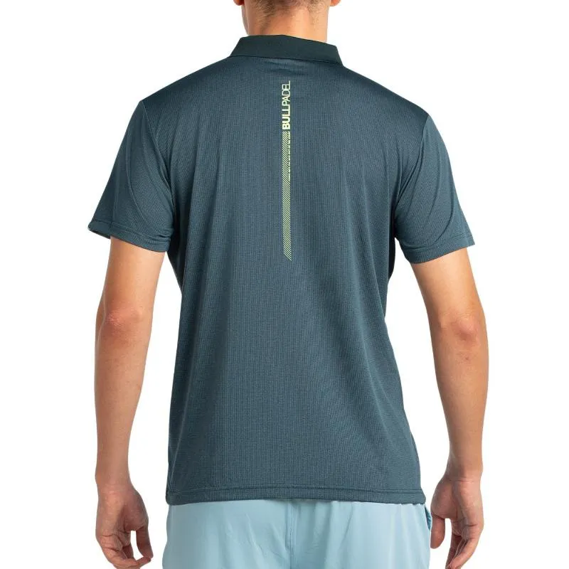 Bullpadel Polo Shirt Glow Dark Green Vigore