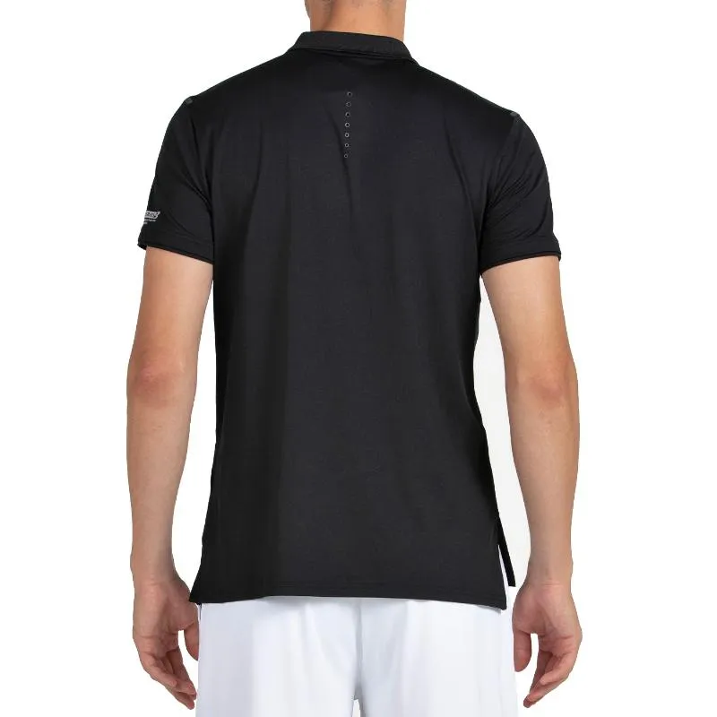 Bullpadel Menkar Black Polo Shirt