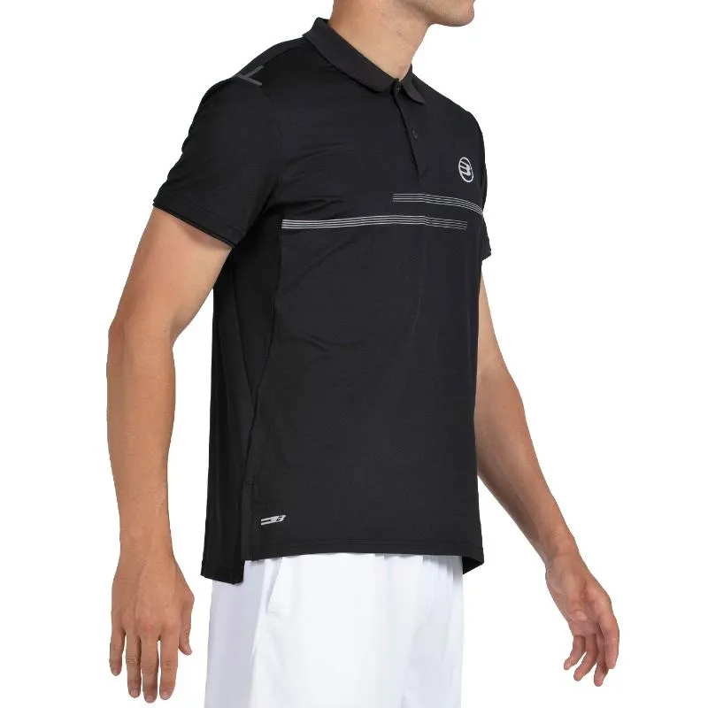 Bullpadel Menkar Black Polo Shirt