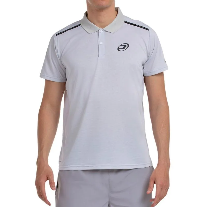 Bullpadel Mirac Pearl Gray Polo Shirt