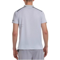 Bullpadel Mirac Pearl Gray Polo Shirt