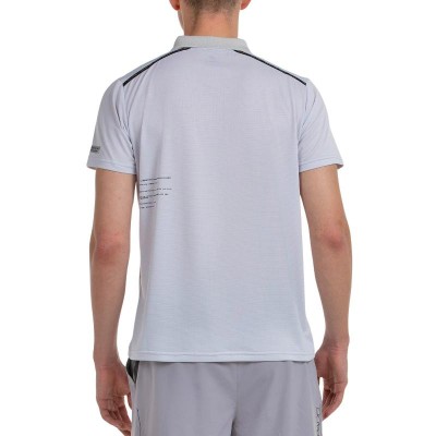 Bullpadel Mirac Pearl Gray Polo Shirt