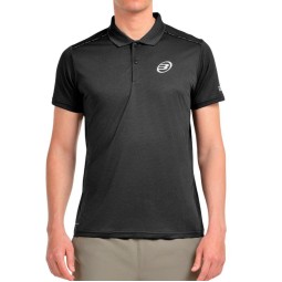 Bullpadel Mirac Black Polo Shirt