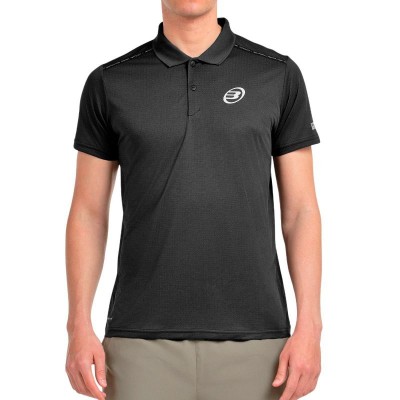 Bullpadel Mirac Black Polo Shirt