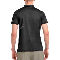 Bullpadel Mirac Black Polo Shirt
