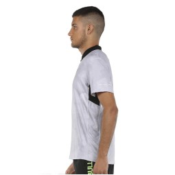 Polo Bullpadel Muzo Grey Half Printed