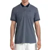 Bullpadel Tenfe Navy Blue Bicolor Polo Shirt