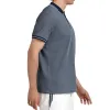 Bullpadel Tenfe Navy Blue Bicolor Polo Shirt