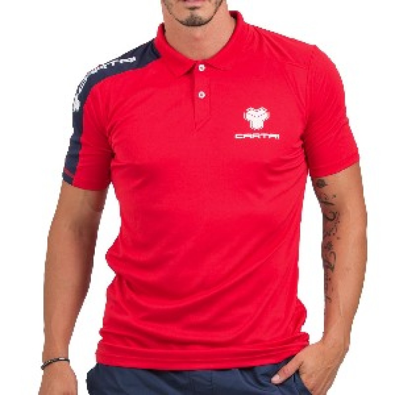 Polo Cartri Academy Rojo Marino Junior - Barata Oferta Outlet