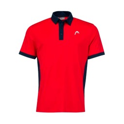 Polo Head Slice Red Dark Blue