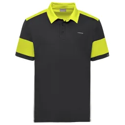 Polo Head Ace Black Yellow