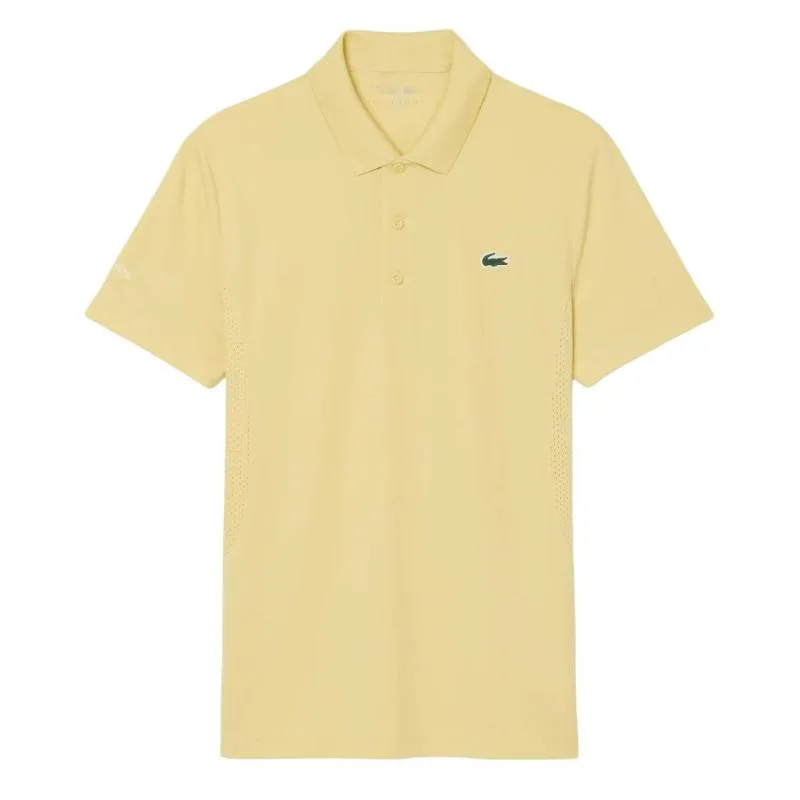 Lacoste Novak Djokovic Yellow Tennis Polo