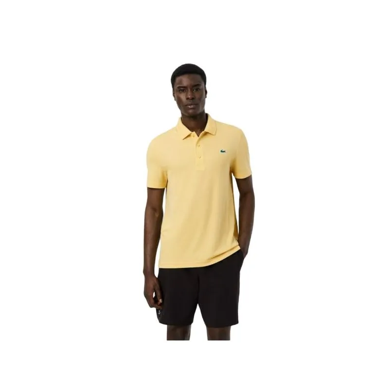 Lacoste Novak Djokovic Yellow Tennis Polo