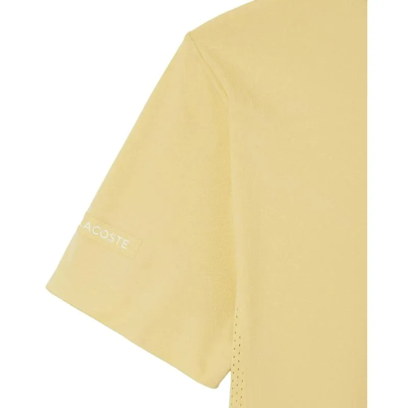 Lacoste Novak Djokovic Yellow Tennis Polo
