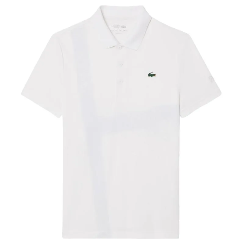 Polo Lacoste Novak Djokovic Ultra Dry Blanco