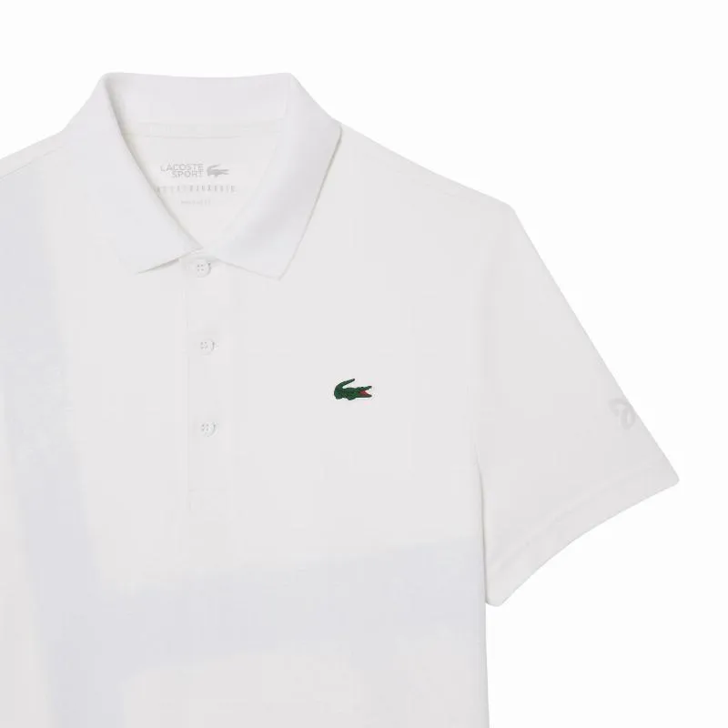 Polo Lacoste Novak Djokovic Ultra Dry Blanco