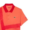 Polo Lacoste Novak Djokovic Ultra Dry Naranja Rojo