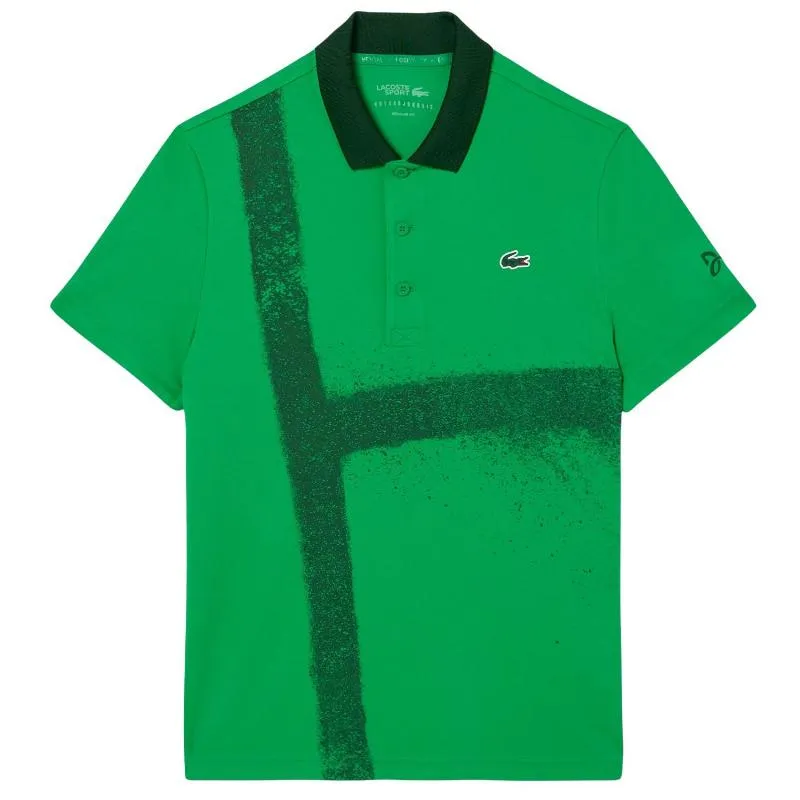 Polo Lacoste Novak Djokovic Ultra Dry Verde