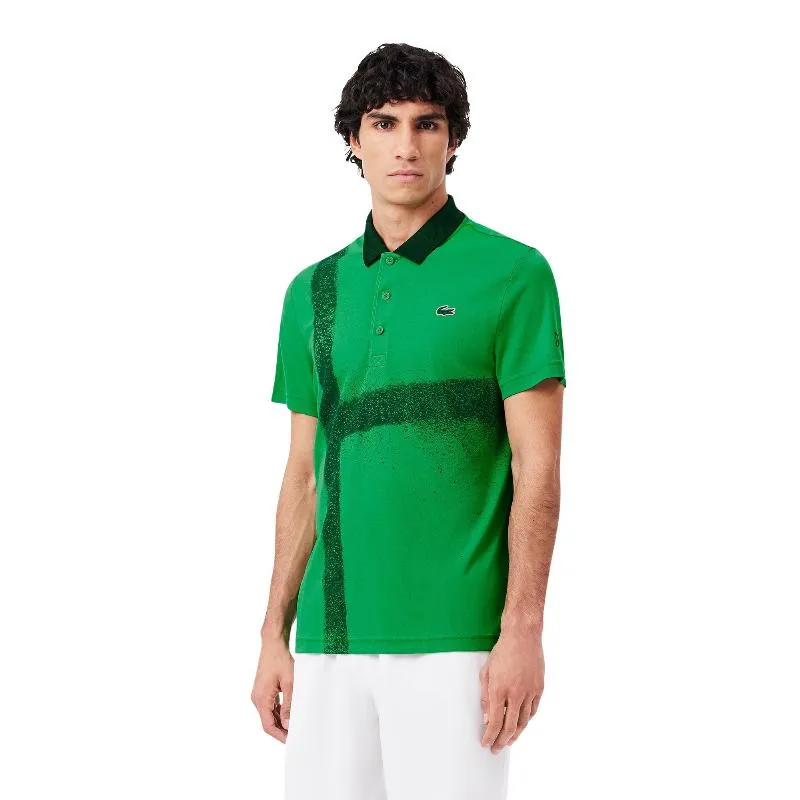 Polo Lacoste Novak Djokovic Ultra Dry Verde