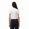 Women''''s Lacoste Pique White Polo