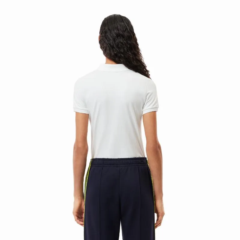 Women''''s Lacoste Pique White Polo