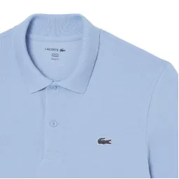Polo Lacoste Regular Fit Algodon Azul Celeste