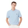 Polo Lacoste Regular Fit Algodon Azul Claro