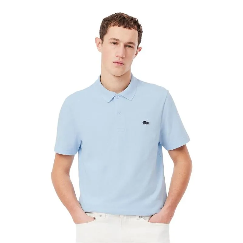 Polo Lacoste Regular Fit Algodon Azul Claro