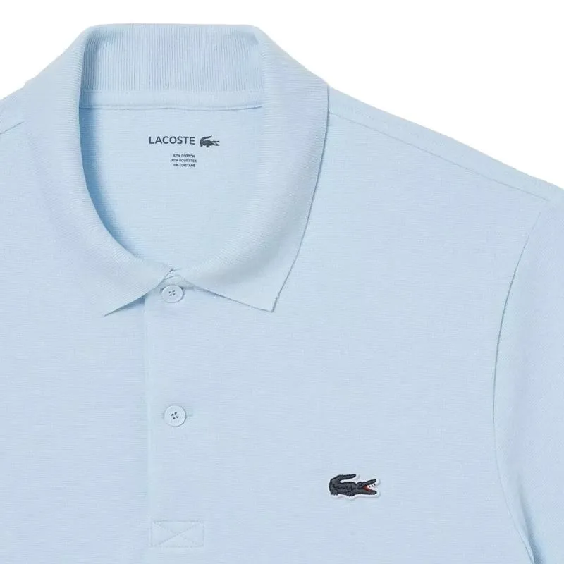 Polo Lacoste Regular Fit Algodon Azul Claro