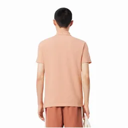 Polo Lacoste Regular Fit Algodon Beige Coral