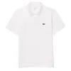 Lacoste Regular Fit Cotton White Polo