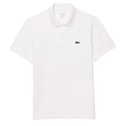 Lacoste Regular Fit Cotton White Polo