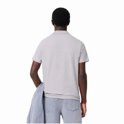 Polo Lacoste Regular Fit Algodon Gris Vigore